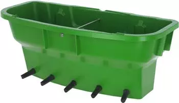 Kerbl MultiFeeder K&auml;lbertr&auml;nkewanne 5 Ventile, 5 Latex-Sauger (14291)
