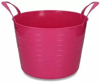 Holland Animal Care V-Trug Flexi Eimer 40L, rosa, flexibel (EMME000240R)