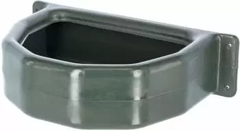 Kerbl Futtertrog halbrund, Kunststoff, grün, 25L (324825)