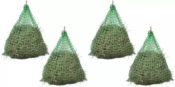vidaXL Heunetze rund 1x1m PP, 4 Stk. (279118)