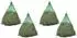 vidaXL Heunetze rund 1x1m PP, 4 Stk. (279118)