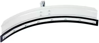 Kerbl Kot- und Gülleschieber halbrund, Stahl pulverbeschichtet, 66cm (291269)
