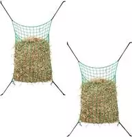 vidaXL Heunetze 2 Stk Rechteckig 0,9x1 m PP