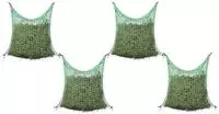 vidaXL Heunetze 4 Stk. Quadratisch 0,9x1,5 m PP