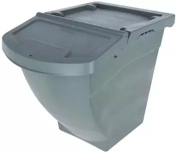 Kerbl Deckel f&uuml;r Futtertonne, grau, 60L (3210254)