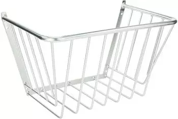 Kerbl Heuraufe verzinkt, Wandbefestigung, 75,3x47,5x46,5cm, Stababstand 85mm (3231)