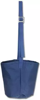 Waldhausen Fressbeutel mit Kopfriemen, Polyester, blau