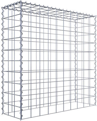 A buon mercato gabbioni in pietra (giardino) 100 x 30 x 30 cm : set di 2 | ID Market