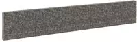 vidaXL Gabionenwand mit Abdeckung Verzinkter Stahl 900x30x150 cm