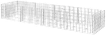 furnicato Gabionen-Hochbeet Stahl 360 x 90 x 50 cm