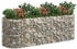 furnicato Gabionen-Hochbeet verzinktes Eisen 300 x 100 x 100 cm
