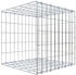 Gabiona C-Ring-Gabione-Anbaukorb Typ 2 50 x 50 x 50 cm Maschenweite 5 x 10 cm