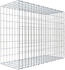 Gabiona C-Ring-Gabione-Anbaukorb Typ 2 80 x 100 x 40 cm Maschenweite 5 x 10 cm