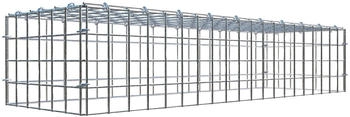 Gabiona C-Ring-Gabione-Anbaukorb Typ 3 20 x 100 x 30 cm Maschenweite 5 x 5 cm