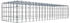Gabiona C-Ring-Gabione-Anbaukorb Typ 3 20 x 100 x 30 cm Maschenweite 5 x 5 cm