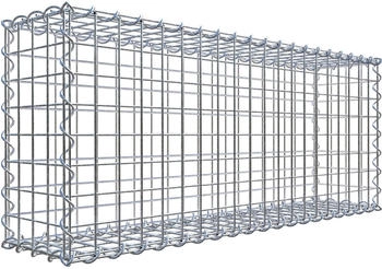 Gabiona Gabionenkorb 40 x 100 x 20 cm Maschenweite 5 x 5 cm