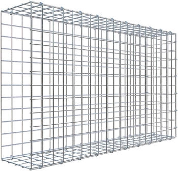 Gabiona C-Ring-Gabione-Anbaukorb Typ 2 60 x 100 x 20 cm Maschenweite 5 x 5 cm