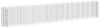 furnicato Gabionen-Hochbeet verzinktes Eisen 610 x 50 x 100 cm
