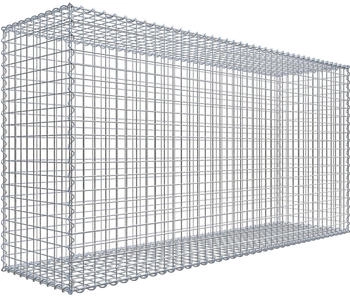 Gabiona Gabionenkorb 100 x 200 x 50 cm Maschenweite 5 x 5 cm