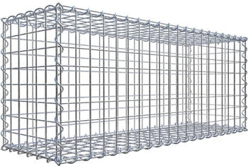 Gabiona Gabionenkorb 40 x 100 x 30 cm Maschenweite 5 x 5 cm