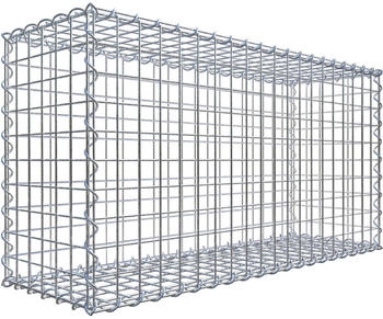 Gabiona Gabionenkorb 50 x 100 x 30 cm Maschenweite 5 x 5 cm