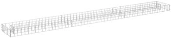furnicato Gabionen-Hochbeet verzinkter Stahl 270 x 30 x 10 cm