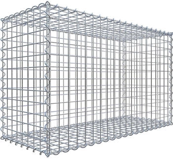 Gabiona Gabionenkorb 60 x 100 x 40 cm Maschenweite 5 x 5 cm