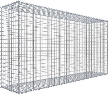 Gabiona Gabionenkorb 100 x 200 x 40 cm Maschenweite 5 x 5 cm