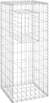 vidaXL Gabionensäule 40x40x100 cm Eisen (151260)