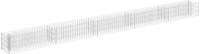vidaXL Gabionen-Hochbeet Verzinkter Stahl 450&times;30&times;30 cm