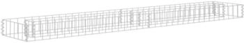 vidaXL Gabionen-Hochbeet Verzinkter Stahl 180x30x10 cm (145632)