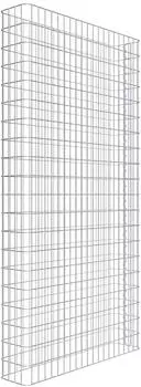 Gabiona Gabionenzaun 102x22x200cm Maschenweite 5x10cm Stahl