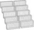 Songmics Gabionenkörbe 100x50x30cm, 5x10cm Maschenweite, verzinkt, 10er-Set