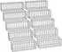Songmics Gabionen-Steinsäule Drahtkorb 100x30x30cm