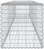 vidaXL Gabionenkorb mit Deckel Verzinkter Stahl 400x50x50cm (3295135)