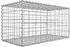 Songmics Gabione Drahtkorb 100x50x50cm, verzinkt, silber (GGB155)