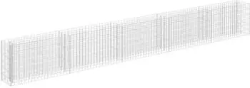 vidaXL Gabionen-Hochbeet verzinkter Stahl 450x30x60cm (145646)