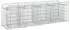 vidaXL Gabionen-Hochbeet silber 200x50x60cm verzinkter Stahl (42033293)