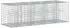 vidaXL Gabionen-Hochbeet silber 180x60x55cm verzinkter Stahl (42033323)