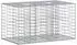 vidaXL Gabionen-Hochbeet silber 100x60x55cm verzinkter Stahl (42033321)