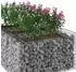 vidaXL Gabionen-Hochbeet 150x100x60cm verzinkter Stahl silber (42033298)