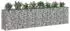 vidaXL Gabionen-Hochbeet 2 Stk. 330x50x80cm verzinkter Stahl (3422232)