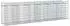 vidaXL Gabionen-Hochbeet 2 Stk. 300x50x80cm verzinkter Stahl, silber (3422222)