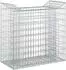 vidaXL Gabionen-Hochbeet 50x100x100cm verzinkter Stahl, silber (42033308)