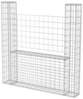 vidaXL Gabionenkorb U-Form Stahl 160&times;20&times;150 cm