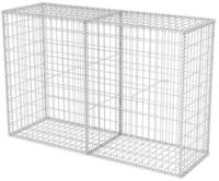 vidaXL Gabionenkorb Stahl 150&times;50&times;100 cm