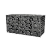 vidaXL Gabionenkorb Stahl 100&times;50&times;50 cm