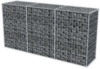 vidaXL Gabionenkorb Stahl 200&times;50&times;100 cm