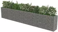 vidaXL Gabionen-Hochbeet Verzinkter Stahl 540&times;50&times;100 cm