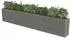 vidaXL Galvanised steel gabion planter